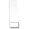 Ekena Millwork 5 1/2-in. W x 18-in. D x 18-in. H Westlake Architectural Grade PVC Knee Brace BRCP055X18X18WTL - alternate 3